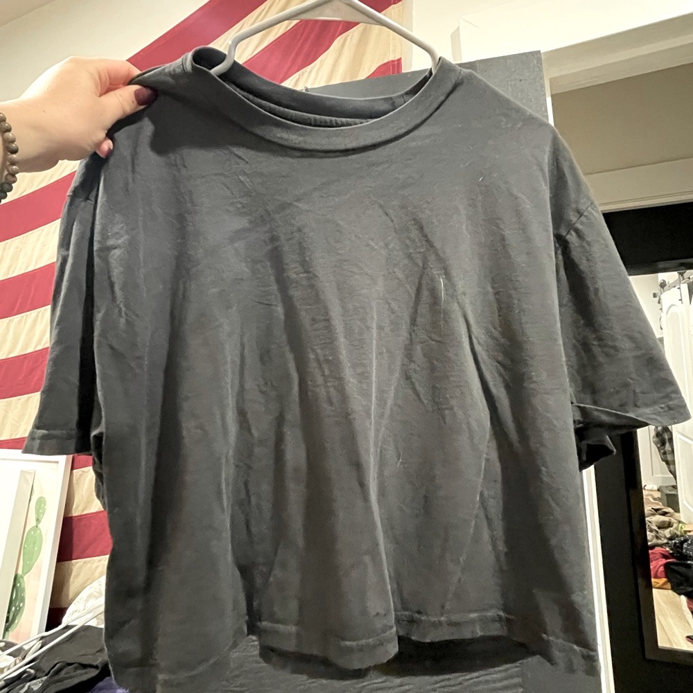 Brixton Amanda S/S Crop Tee - Black